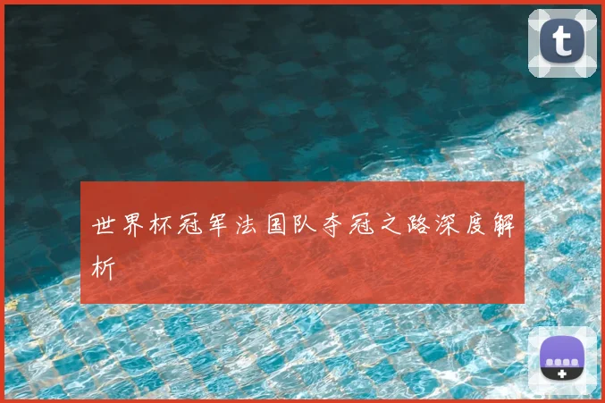 世界杯冠军法国队夺冠之路深度解析
