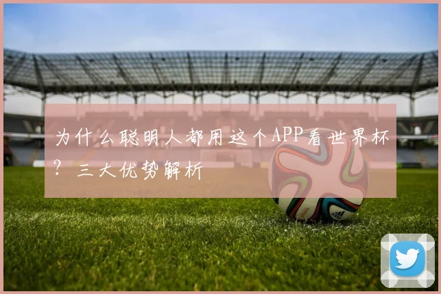 为什么聪明人都用这个APP看世界杯?三大优势解析