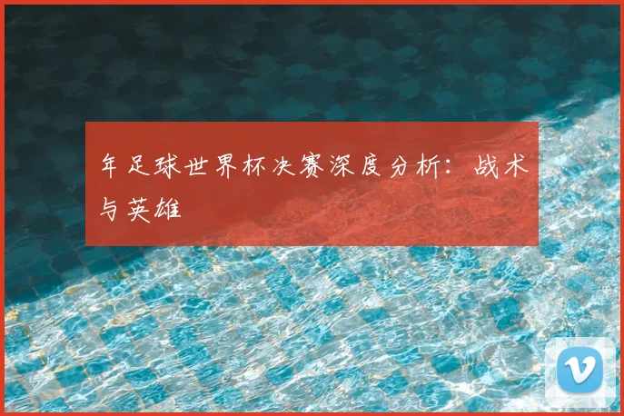 年足球世界杯决赛深度分析:战术与英雄