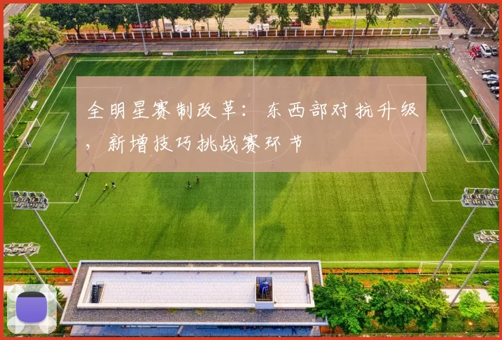全明星赛制改革：东西部对抗升级，新增技巧挑战赛环节