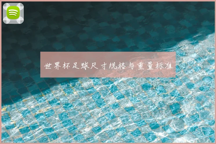 世界杯足球尺寸规格与重量标准