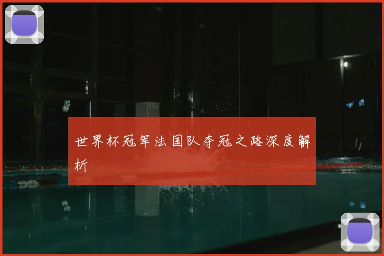 世界杯冠军法国队夺冠之路深度解析